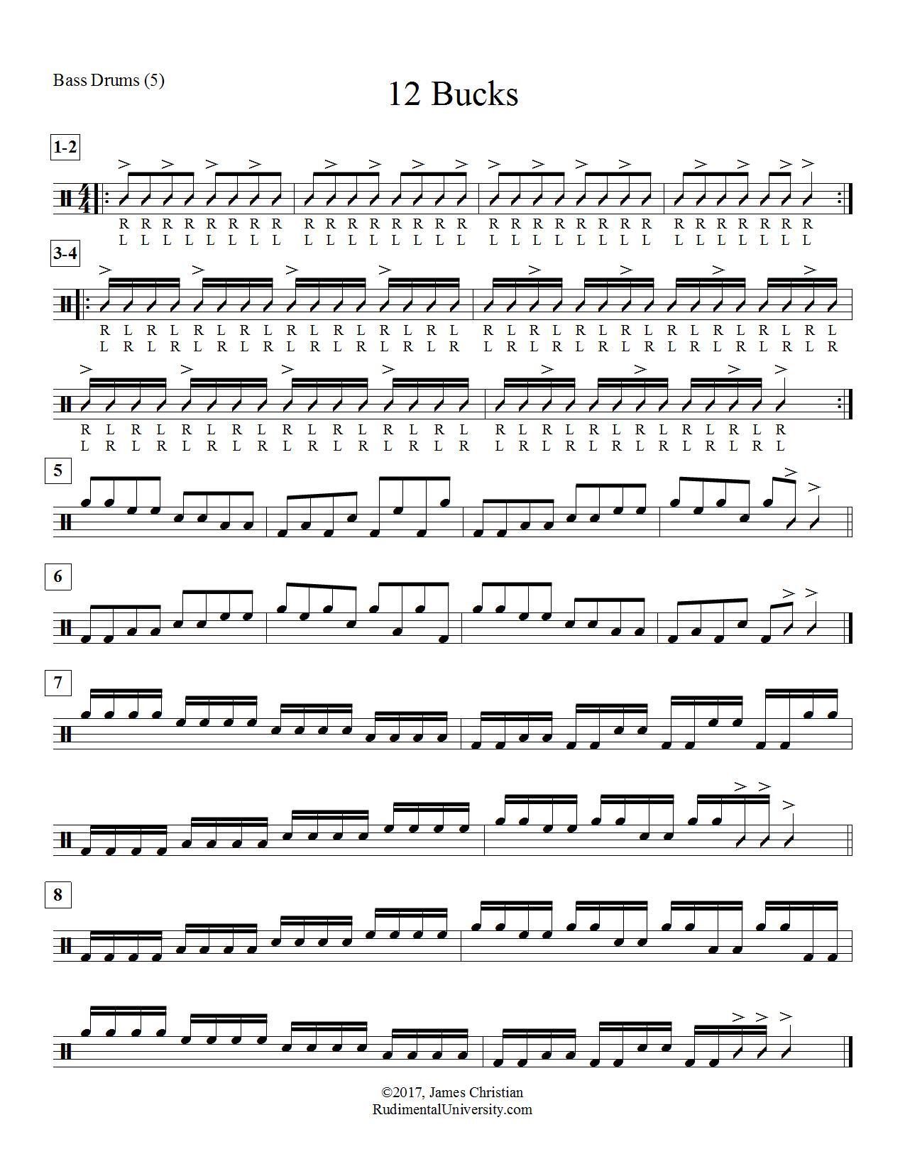 Bass Tapping Exercises